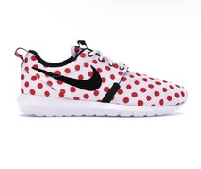 RARE NIKE ROSHE Men's POLKA DOT RUNNING SHOE 810857-106 Red White Size Sneakers