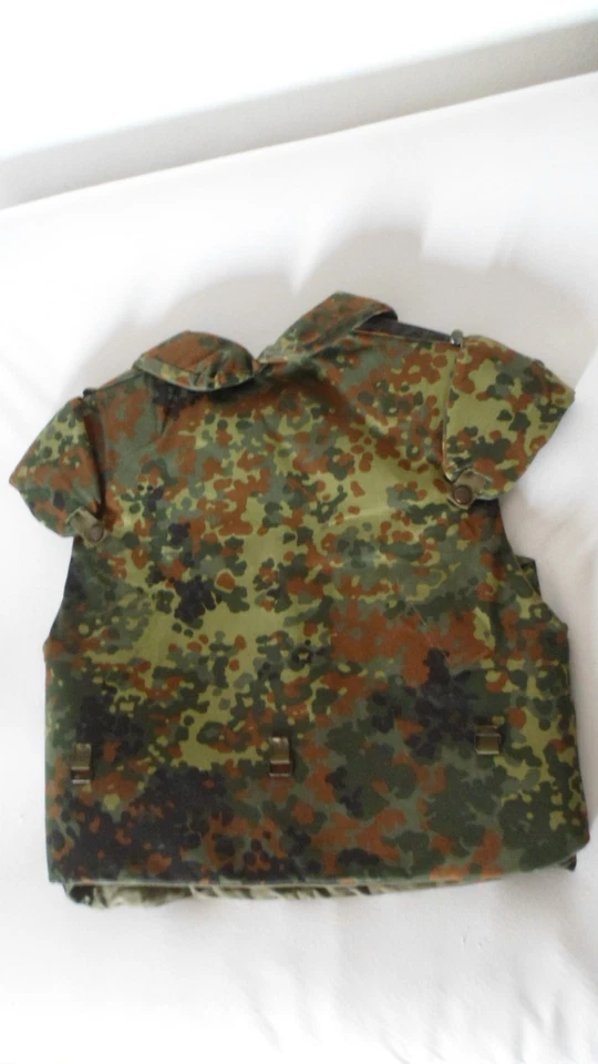 SPLITTERSCHUTZWESTE ORIGINAL BW FLECKTARN Gr. GK - Bild 2 von 3