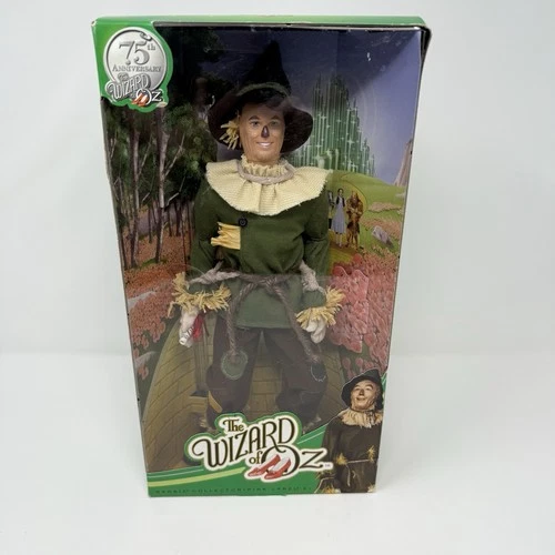 The Wizard Of Oz SCARECROW Barbie Collection Pink Label 75th Anniversary 12” NIB