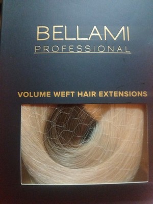 Bellami  20'' Walnut Brown Ash Blonde Rooted Volume Weft 