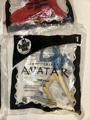 2009 McDonald’s Happy Meal Avatar Unopened #1,two #2, #4 Get What’s Pictured - Picture 2 of 5
