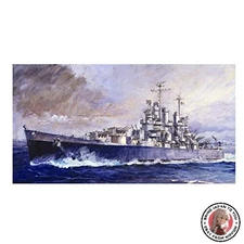 NEW Pit-Road Skywave W-208 WWII United States Navy Light Cruiser CL-55 Cleveland