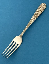 KIRK REPOUSSE Sterling DINNER FORK 7 3/4"  No Monogram Multiples