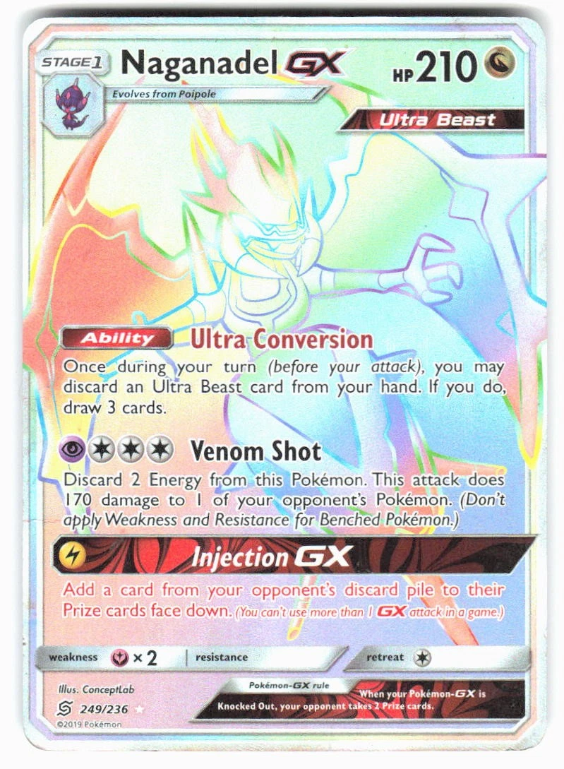 Naganadel GX Pokémon TCG Cards for sale | eBay