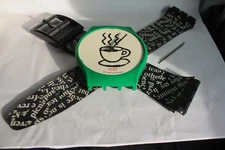 Vintage SWATCH Maxi Cappuccino Wall Clock MGG121 (71815)