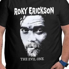 Roky Erickson the evil one Black T-shirt Unisex tee All sizes S to 45Xl  PA097