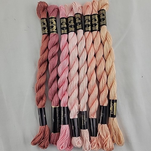 DMC Pearl Cotton Floss Lot 57 Skein #5 Embroidery Needlepoint X Stitch Crewel - Picture 2 of 5