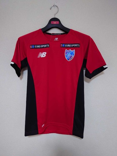 Maglia allenamento FC Tokyo rossa M 2022 manica corta divisa allenamento