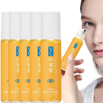 1~5x VC Lutein Eye Essence Oil Relieves Eye Fatigue DinKiss Eye Essence Oil 8ml