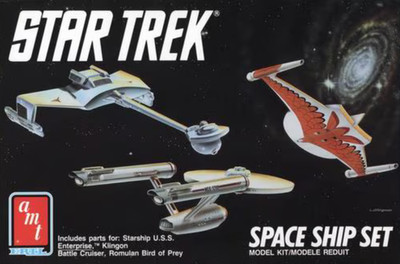AMT - Nr. 6677 - Star Trek - Space Ship Set von 1989
