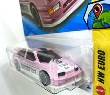 2026 Hot Wheels Pink 87 Ford Sierra Cosworth HW Euro #116