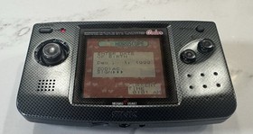 SNK Neo Geo Pocket Color Carbon Black Game Console 1998 Handheld System Japan
