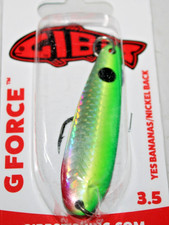 Gibbs GForce Spoon 3.5" Yes Bananas Nickel Back  #33314 Fishing Spoon