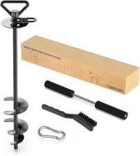 Heavy Duty Dog Tie Out Stake 304 Stainless Steel Dog Runner, Ground Anchor with