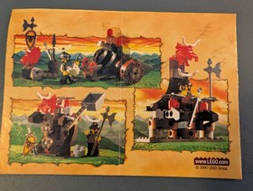 LEGO Castle 6032 Catapult Crusher - Complete Set - Includes Instructions -No Box