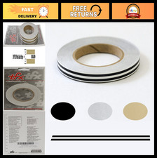 Custom Dual Pinstripe Tape 3/16" x 50' - Autumn Gold Metallic - Auto Trim Decor