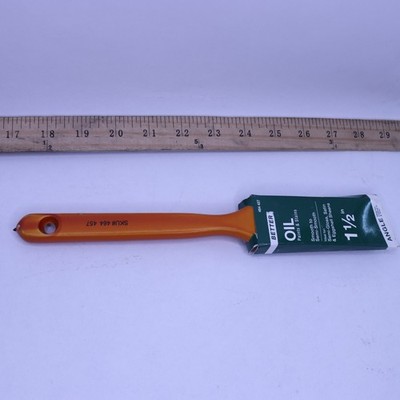 Better Angle Sash Oil Paint Brush Polyester/Natural Bristle Blend 1.5'' 464 457