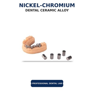 Nickel Chromium Dental Ceramic Alloy PFM Crown Bridge Casting 8-32 oz