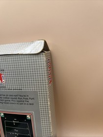 BLITZ Action Football (Vectrex)  Box, Cartridge & Overlay! In Clear Slipcover