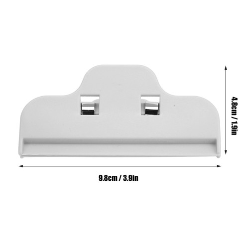 Gray Food Sealing Clip Good Sealing Effect Thick Strong Flexibility Large Cl MF