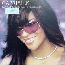 Gabrielle - Dont Need The Sun To Shine - UK 12" Vinyl - 2001 - Go Beat