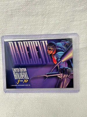 Daredevil - Karte 3 von 10 aus Marvel Masterpieces 1994 Holofoil Set