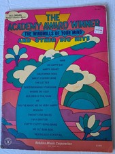 The Windmills of Your Mind & Other Big Hits All-Organ Sheet Music 1969 Robbins