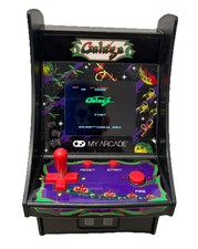 Retro GALAGA My Arcade Mini Arcade Machine Game TESTED WORKING