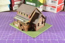 as built from kit Al's General Store on base, plastic