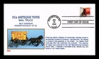 DR JIM STAMPS US COVER MAIL TRUCK ANTIQUE TOYS FIRST DAY ISSUE BGC CACHET