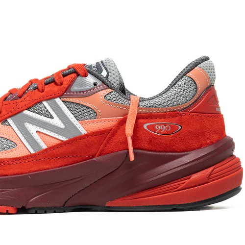 New Balance Teddy Santis x 990v6 Hecho en EE. UU. Paquete Comunitario - Rojo - Tallas para Hombre - Imagen 7 de 7