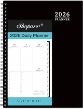 2026 Daily Planner - 2026 Appointment Book, Dotted Notebook, JAN. 2026-DEC. 2026