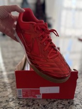 Nike Gato LV8 Metallic Light Crimson Red Leather Men  s Sneakers IB3566-600