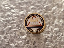 HISTORIC VEHICLE REGISTER SWANSEA -  PIN BADGE DVLA CARS LICENCES MOTORCAR 