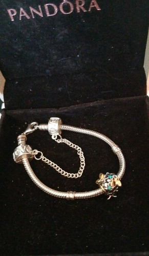 Authentic PANDORA Charm Bracelet NEW 
