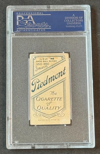 T206 John McGraw Portrait with Cap, Piedmont 350-460 PSA VG 3 N.Y. HOF card - Picture 2 of 2