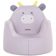 Kids' Sofa Lightweight Integrated Foam Mini Couch for Baby with Cartoon Pattern