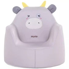 Kids' Sofa Lightweight Integrated Foam Mini Couch for Baby with Cartoon Pattern