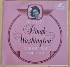 Complete Dinah Washington On Mercury 3 CD Set...