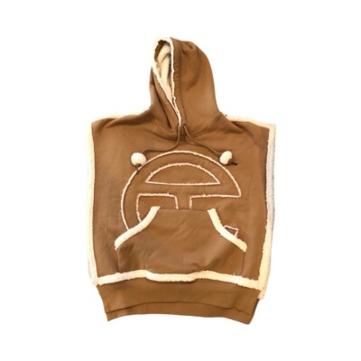 UGG X Telfar Men's Sideless Hoodie Chestnut XS / S 1127819 | eBay