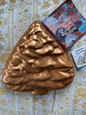 Nordic Ware RARE Vintage Coppertone Christmas Tree Mold Catalog #250 NWT