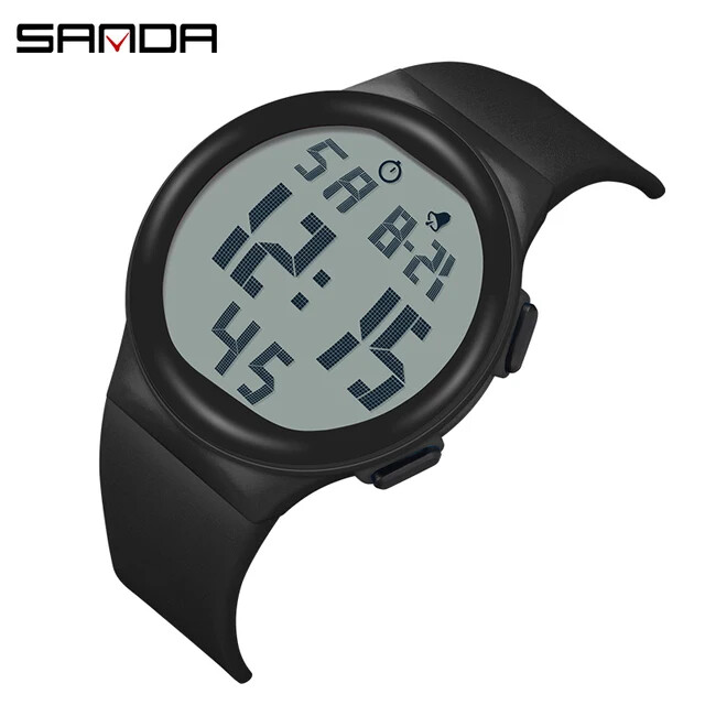 Men Watch Digital Waterproof Sport Men's Big Numbers Outdoor Electronic