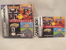 Namco Museum Game Boy Advance GBA BOX MANUAL INSERT ONLY