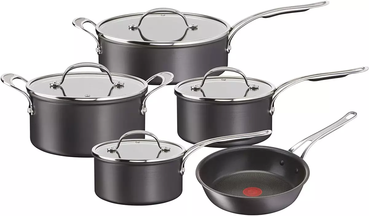 Tefal pots cheap and pans set