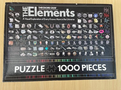 Die Elemente Puzzle 1000 Teile von Nick Mann, Theodore Gray