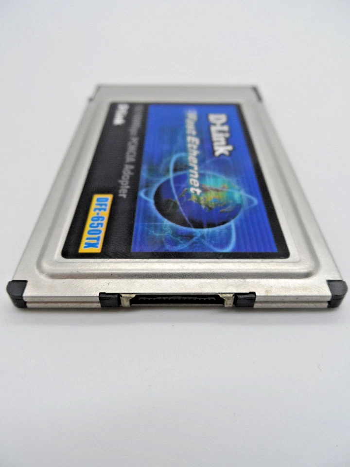 D-LINK FAST ETHERNET 10/100MBPS PCMCIA ADAPTER DFE-650TX KARTE #WL64 - Bild 4 von 4