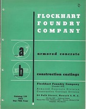 MRO Brochure - Flockhart Foundry - Armored Concrete Casting - 1953 (MR199)