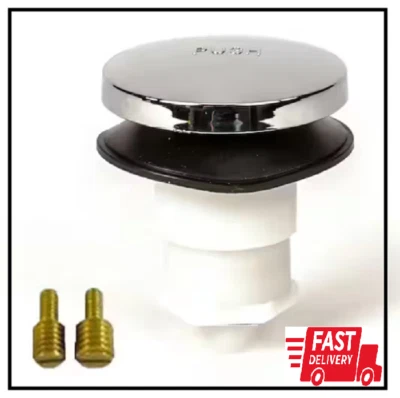 Universal Tip-Toe Bathtub/Bath Tub Drain Stopper, Push Button Pop up Tub Stopper - Image 1 of 2