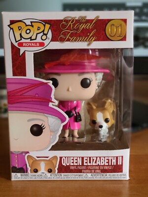 FUNKO POP QUEEN ELIZABETH II NEU TOP