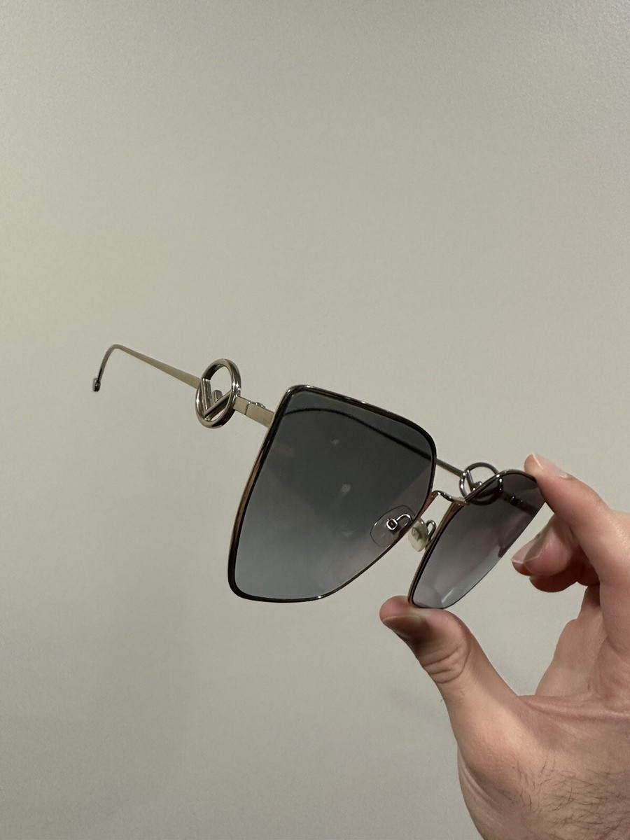 Fendi Women's Silver Butterfly FF 0323/S Logo Sunglasses | eBay